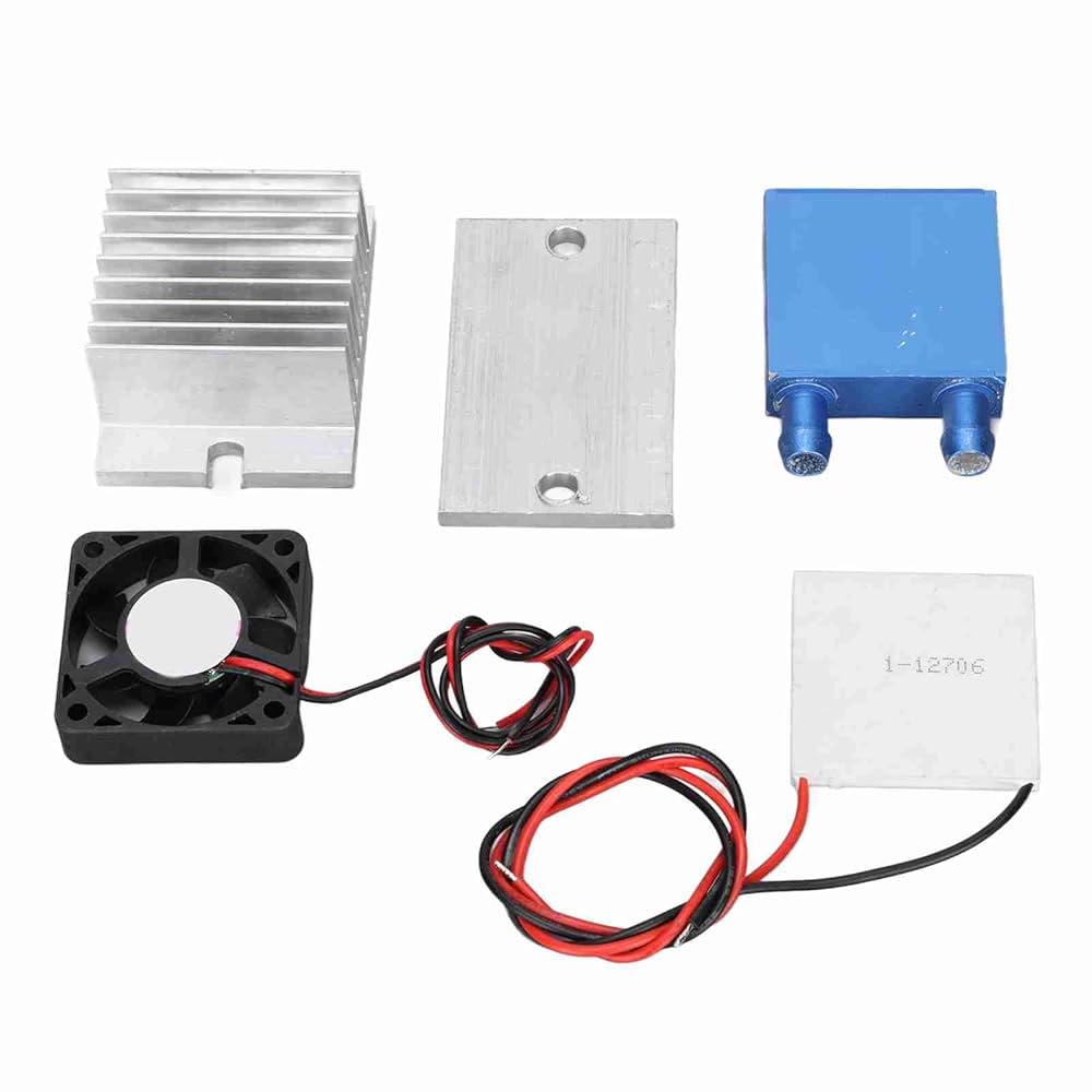 Amazon.co.jp: ペルチェモジュール DIY 熱電冷却キット 12706